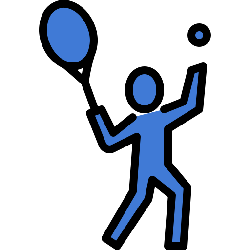 tennis Generic Outline Color icon