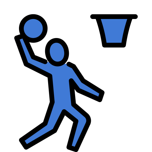 baloncesto Generic Outline Color icono