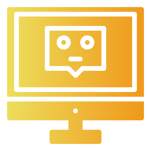 チャットボット Generic Flat Gradient icon