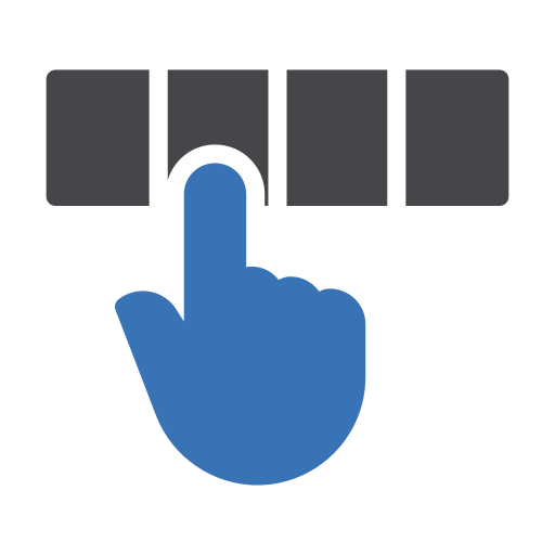 Click here Generic Blue icon
