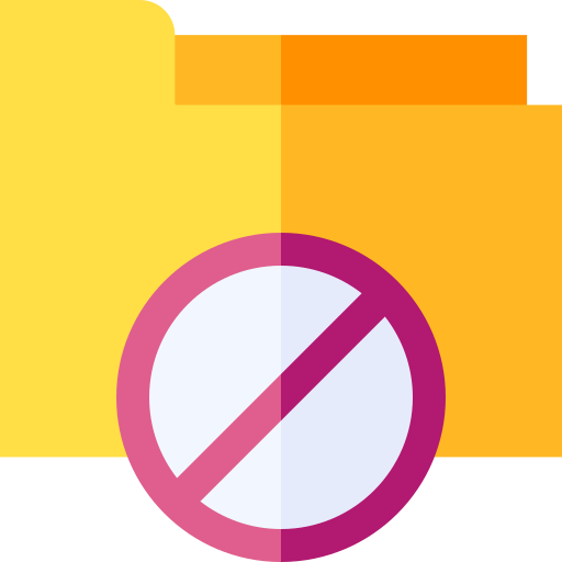 Folder Basic Straight Flat icon
