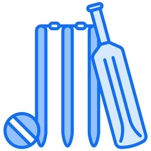 bate de cricket Generic Blue icono