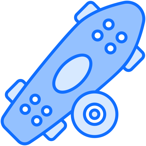 Скейтборд Generic Blue иконка