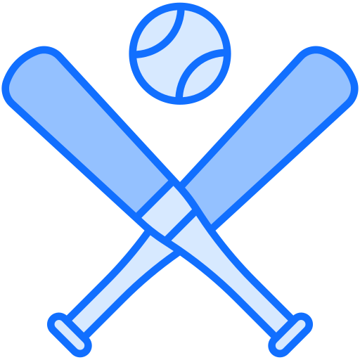 野球用バット Generic Blue icon