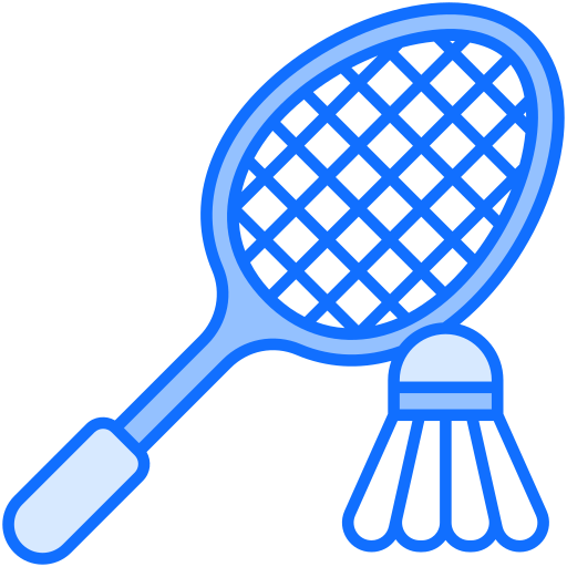 badminton-ausrüstung Generic Blue icon