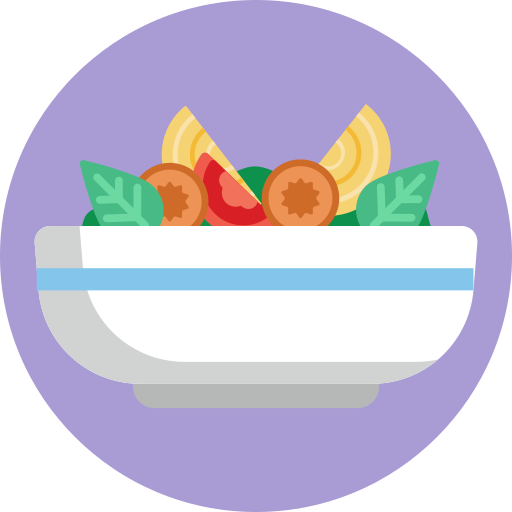 ensalada Generic Circular icono