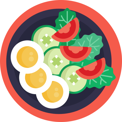 ensalada Generic Circular icono