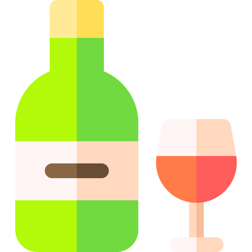 와인 Basic Rounded Flat icon