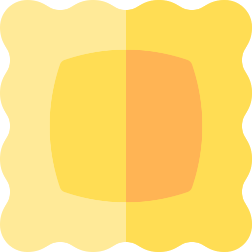 Ravioli Basic Rounded Flat icon