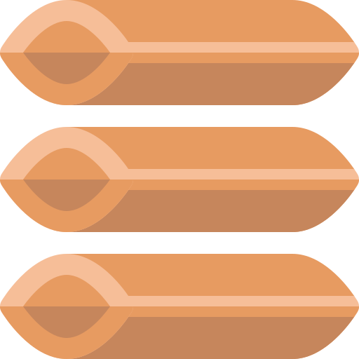 Penne Basic Rounded Flat icon