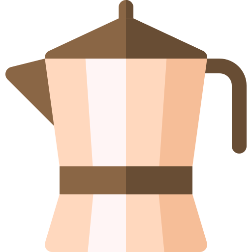 コーヒーメーカー Basic Rounded Flat icon