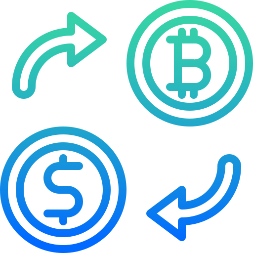 blockchain Generic Gradient icono