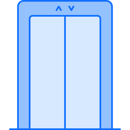 elevador Generic Blue Ícone