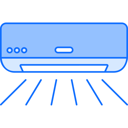 에어컨 Generic Blue icon