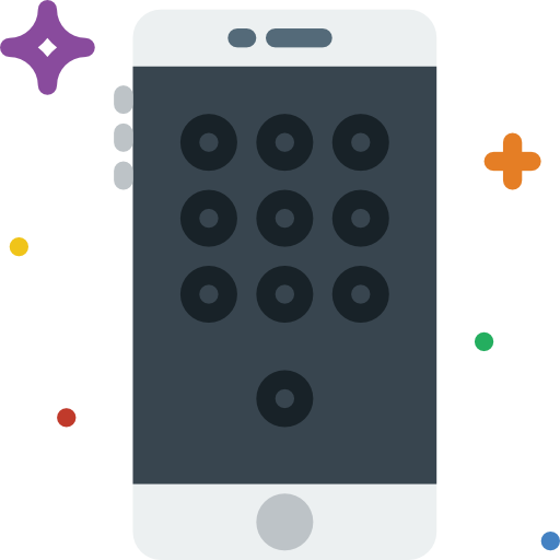 スマートフォン Basic Miscellany Flat icon