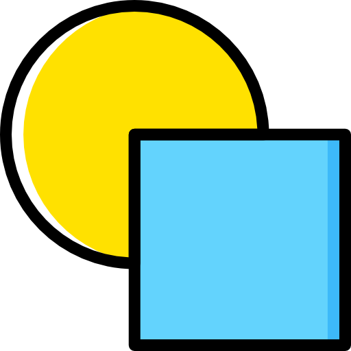 기하학 Basic Miscellany Yellow icon
