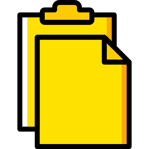 schowek Basic Miscellany Yellow ikona