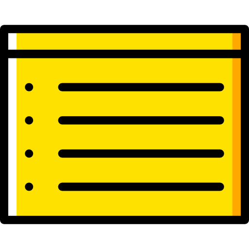 navigateur Basic Miscellany Yellow Icône