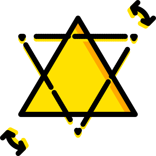 obracać się Basic Miscellany Yellow ikona