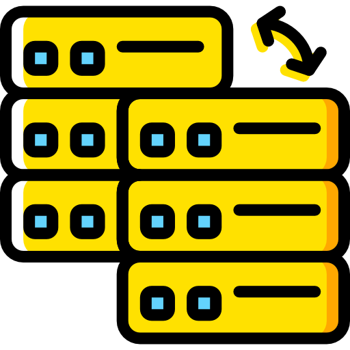 server Basic Miscellany Yellow icon