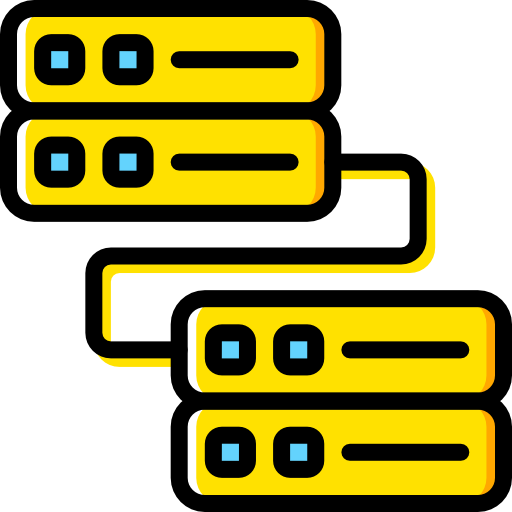 server Basic Miscellany Yellow icona