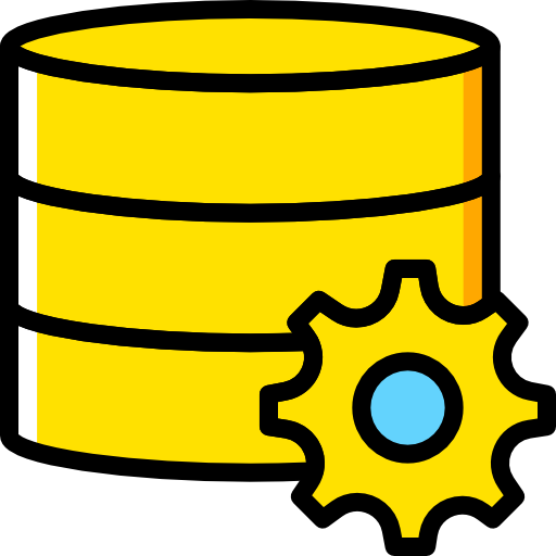 Database Basic Miscellany Yellow icon