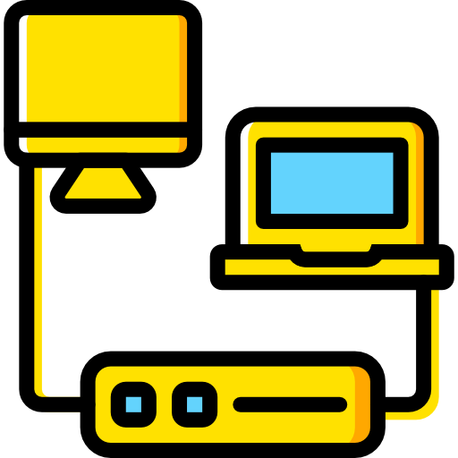 vernetzung Basic Miscellany Yellow icon