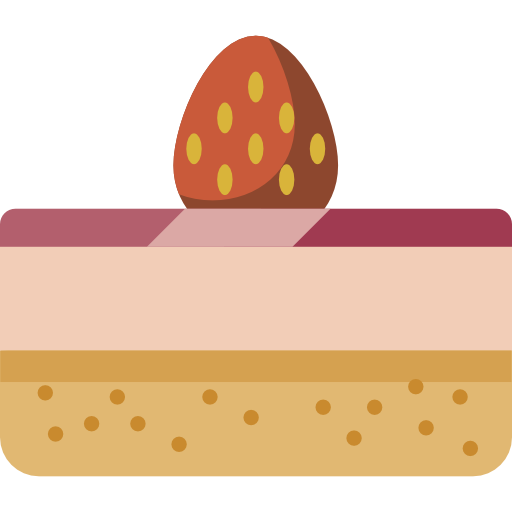 stück kuchen Special Flat icon