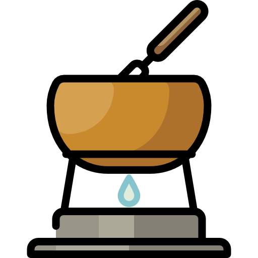 fondue Special Lineal color Icône