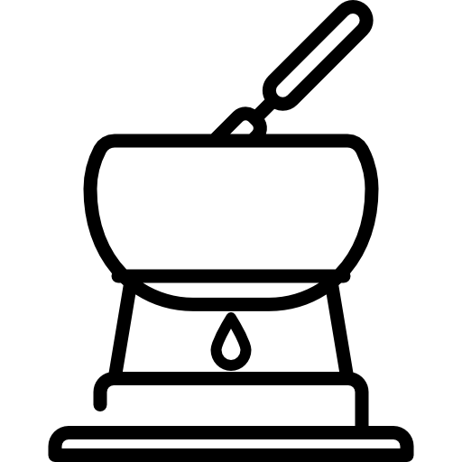 fondue Special Lineal icono