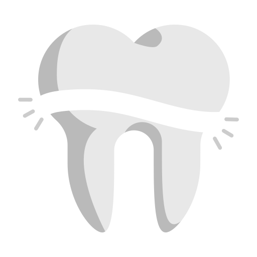 dente rotto Generic Flat icona