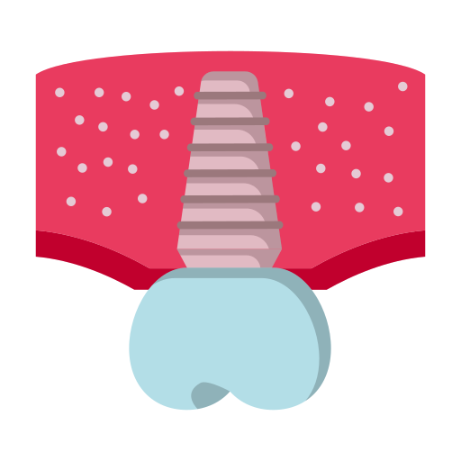 impianto dentale Generic Flat icona
