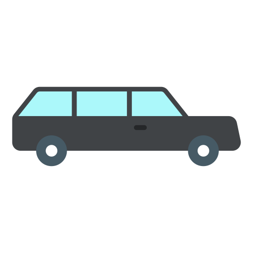 Лимузин Generic Flat иконка