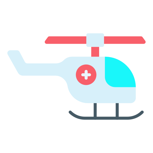 lucht ambulance Generic Flat icoon