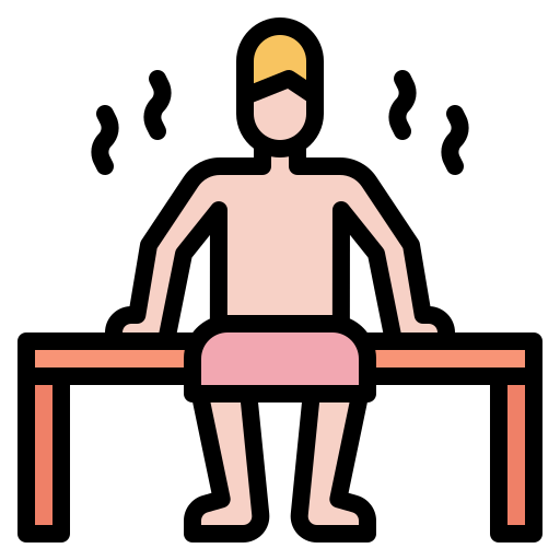 sauna Generic Outline Color ikona