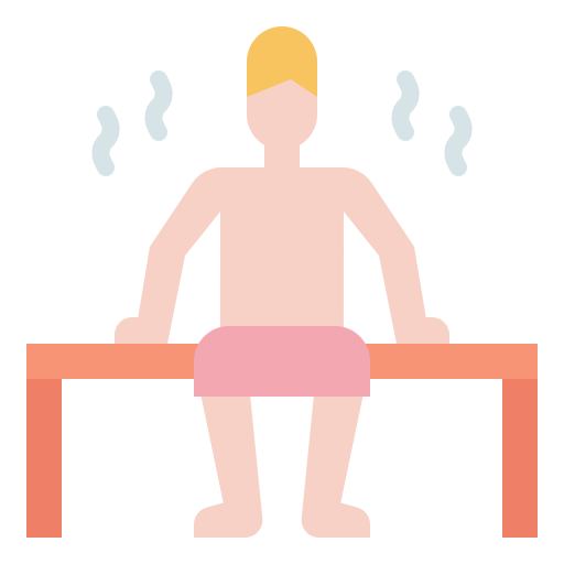 sauna Generic Flat icoon