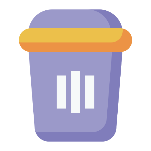 Trash can Generic Flat icon