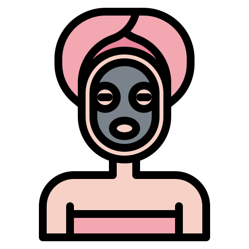 máscara facial Generic Outline Color icono