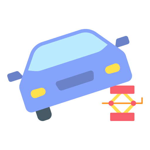 Car jack Generic Flat icon