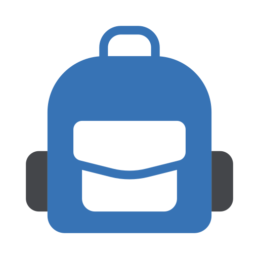 Bagpack Generic Blue icon