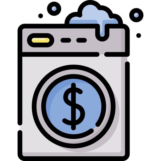 lavagem de dinheiro Special Lineal color Ícone