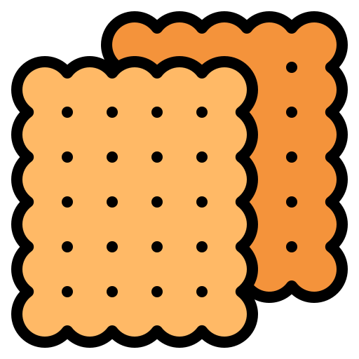 Biscuit Generic Outline Color icon