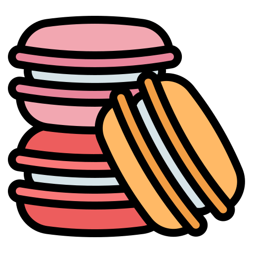 macarons Generic Outline Color Ícone