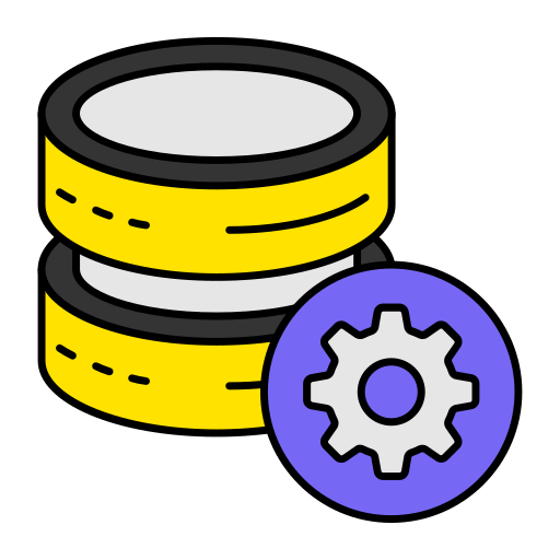 zarządzania bazami danych Generic Outline Color ikona
