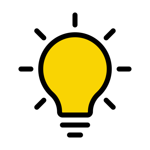 Żarówka Vector Stall Lineal Color ikona