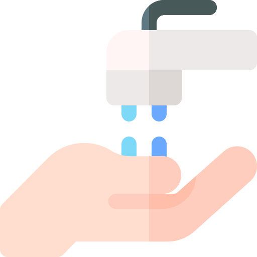 手を洗う Basic Rounded Flat icon