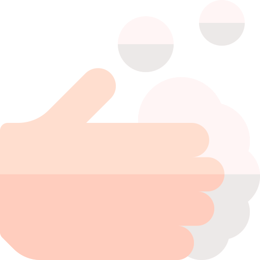 Washing hand Basic Rounded Flat icon