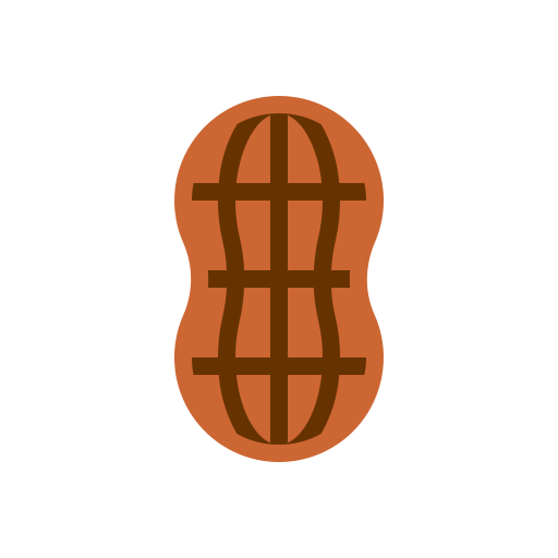 Peanut Generic Flat icon
