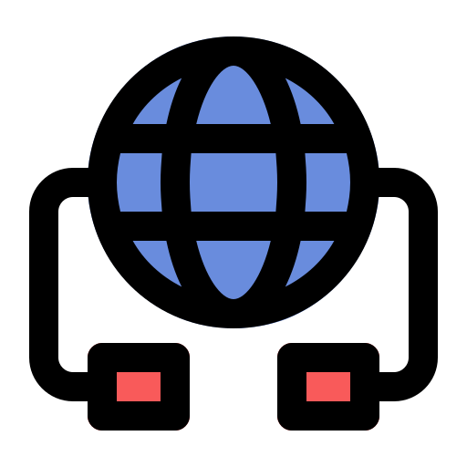 Глобальная сеть Generic Outline Color иконка