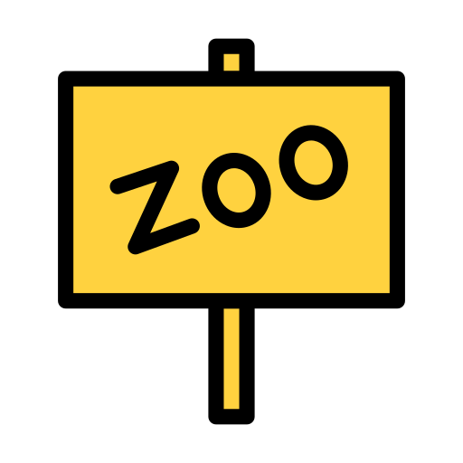 動物園 Generic Outline Color icon